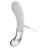 You2toys Liaison – Silikon-Glas LED Vibrator (transparent-weiß)