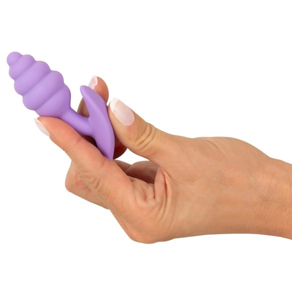 Cuties Mini Butt Plug - Silikon Analplug - lila (2,8 cm)