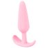 Cuties Mini Butt Plug - silikon anal Plug - rosa (2,1 cm)