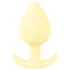 Cuties Mini Butt Plug - Silikon-Analplug (gelb, 3,1 cm)