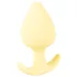 Cuties Mini Butt Plug - Silikon-Analplug (gelb, 3,1 cm)