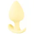 Cuties Mini Butt Plug - Silikon-Analplug (gelb, 3,1 cm)
