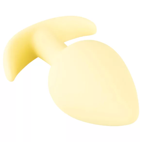 Cuties Mini Butt Plug - Silikon-Analplug (gelb, 3,1 cm)