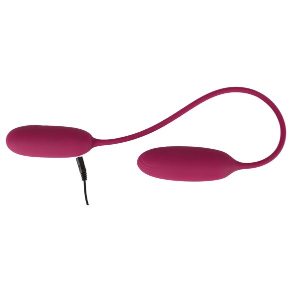 Smile Love Egg Duo - vibrierendes Ei (Po+Vagina)