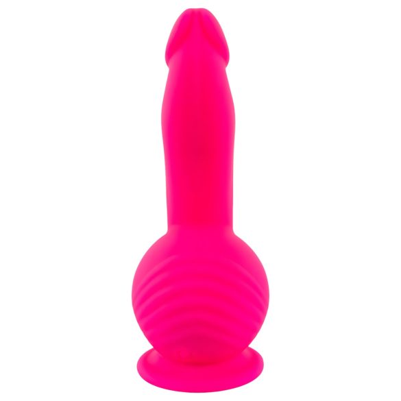 SMILE Powerful - Akku-Doppelmotor-Saugfuß-Vibrator (Pink)