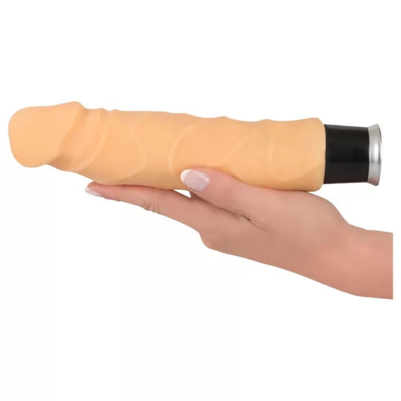 Nature Skin - lebensnaher Vibrator - hautfarben (23cm)