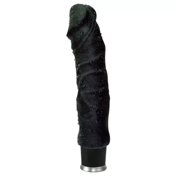 Nature Skin - lebensechter Vibrator - schwarz (22cm)
