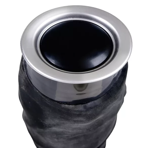 Nature Skin - lebensechter Vibrator - schwarz (22cm)