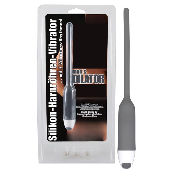 You2Toys – Silikon-Vibrationsdilator grau (6 mm)