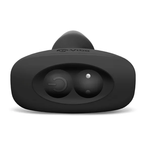 b-Vibe - Dreh-Perlen, Akku Analdildo (schwarz)