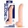 One Touch 8 - Hoden-Silikonvibrator (natur)