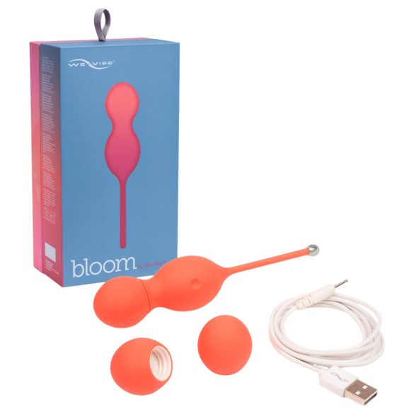 We-Vibe Bloom - Liebeskugeln mit austauschbaren Gewichten (orange)