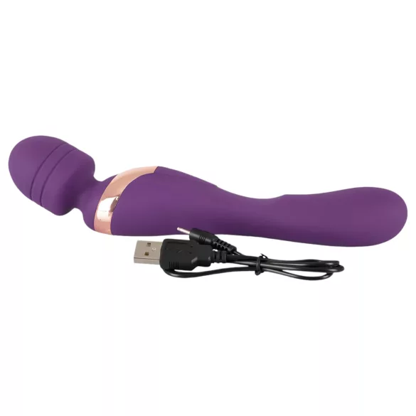 Javida Double - Doppelmassage-Vibrator (lila)