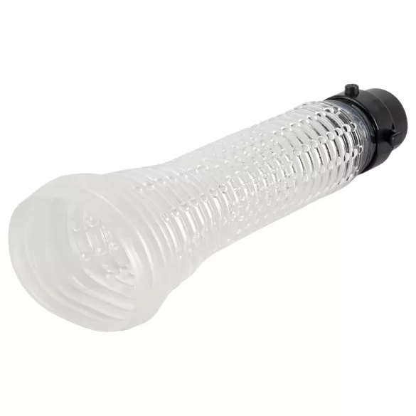 You2Toys - 2in1 - Penispumpe & Masturbator (transparent)