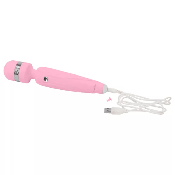 Pillow Talk Cheeky Wand - wiederaufladbarer Massagevibrator (pink)