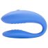 We-Vibe Match - wasserdichter, wiederaufladbarer Paarvibrator (blau)