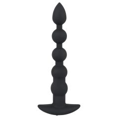   Black Velvet - Wiederaufladbarer 5-Perlen Analvibrator (schwarz)
