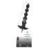 Black Velvets - wiederaufladbarer Analvibrator mit 5 Perlen (schwarz)