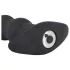 Black Velvets - wiederaufladbarer Analvibrator mit 5 Perlen (schwarz)