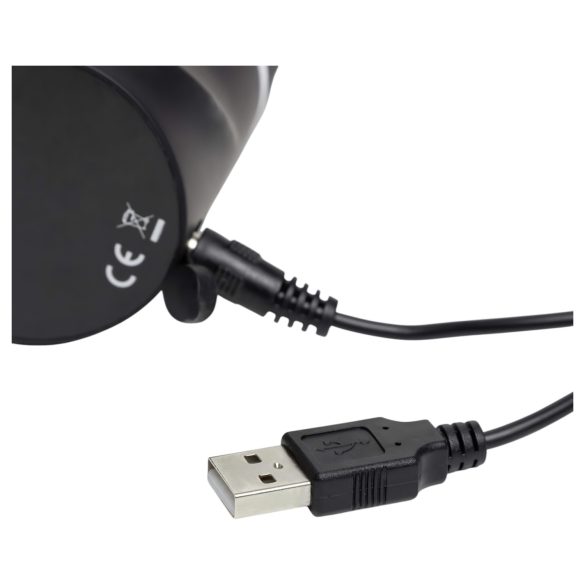 Happyrabbit Realistic - wasserdichter Vibrator mit Klitorisarm