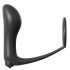 Analfantasy - Fingeranale Vibrator mit Penisring (Schwarz)