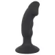 Black Velvet - Akkubetriebener Penis-Analvibrator (schwarz)