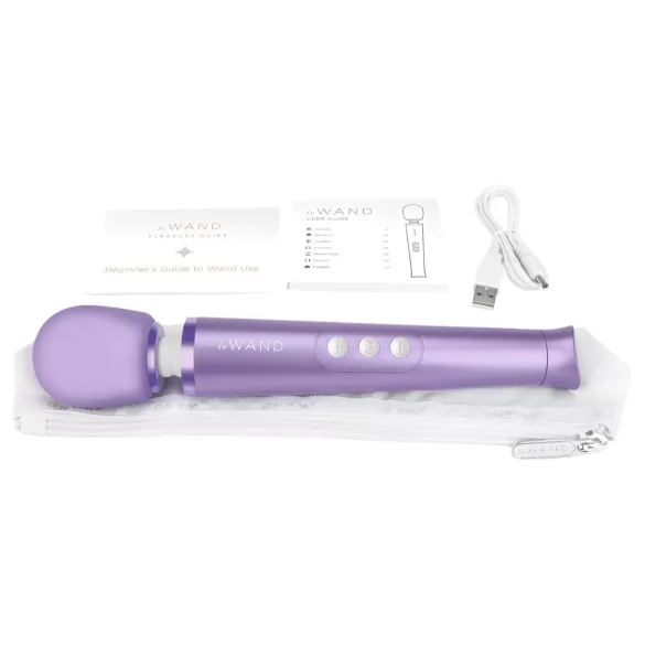 Le Wand Petite - exklusiver, wiederaufladbarer Massagevibrator (lila)