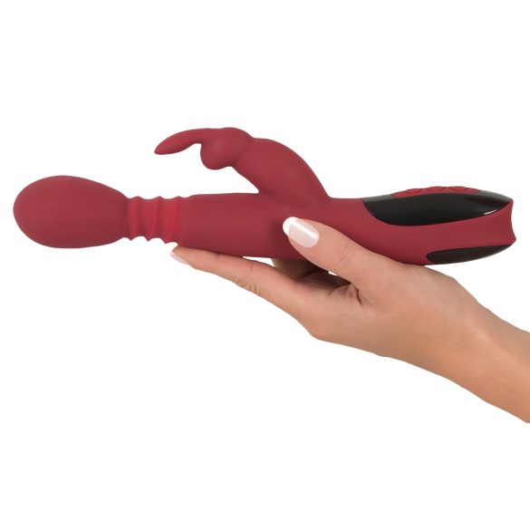 You2Toys Massager - stoßende, drehende und wärmende G-Punkt-Vibrator (rot)