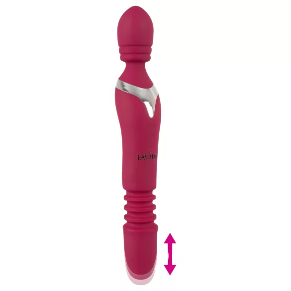 Javida Thrusting - 3-in-1 Massagevibrator (rot)