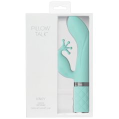   Pillow Talk Kinky - Akku G-Punkt Vibrator mit 2 Motoren (türkis)