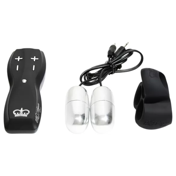 HOT Octopuss JETT - 2-Motoren Eichelvibrator (schwarz)