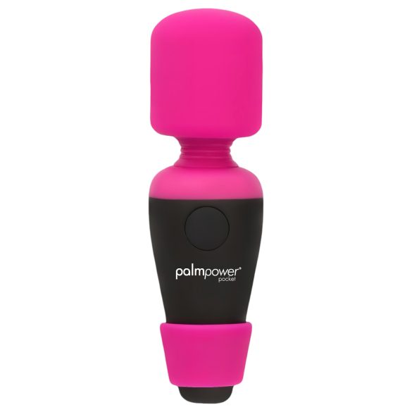 PalmPower Pocket Wand - Mini-Massagevibrator (Pink-Schwarz)
