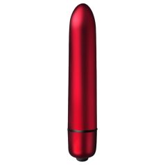 Scarlet Velvet - Mini Lippenstift Vibrator (10 Modi) - Rot