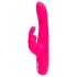 Happyrabbit Curve Slim - wasserdichter Klitoris-Vibrator mit Arm (pink)
