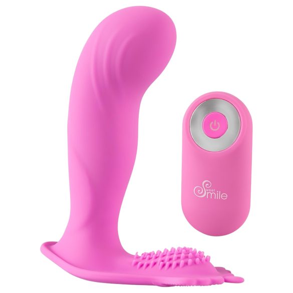 SMILE G-Punkt Höschen - Akku, Funk Auflegevibrator (pink)