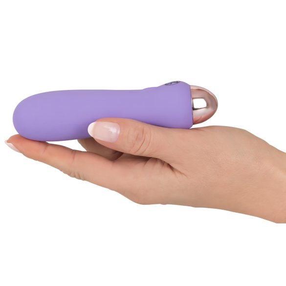 Cuties Mini Purple - Akku Silikon-Stabvibrator (lila)