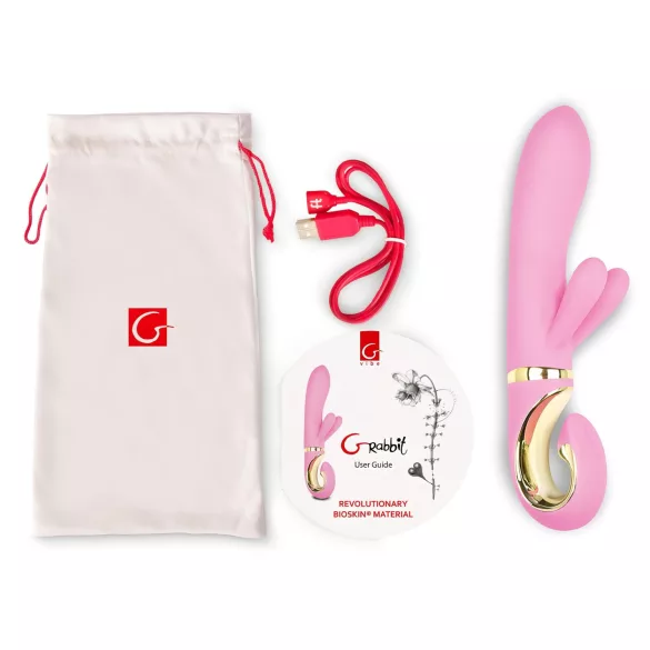 G-Vibe GRabbit - Akkus G-Punkt-Vibrator mit 3 Motoren (Pink)