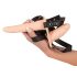 You2Toys - Strap-On - anlegbarer Doppelvibrator (natur)