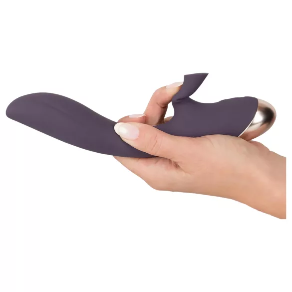 Javida - Wasserdichter Vibrator mit Klitorissauger (lila)