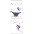 SMILE Panty - wiederaufladbarer, kabelloser Klitoris Vibrator (lila)