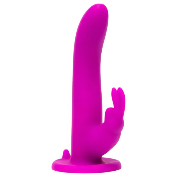 Happyrabbit Strap-On - lila Kaninchen Strap-On Vibrator