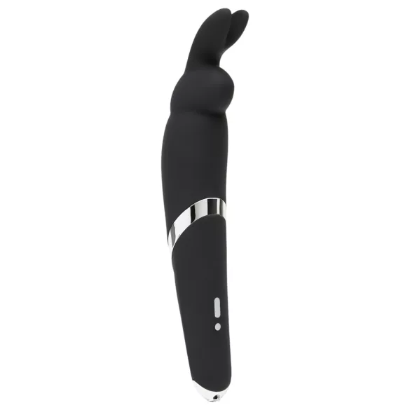 Happyrabbit Wand - akkubetriebener Massage-Vibrator (schwarz)
