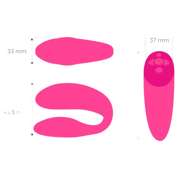 We-Vibe Chorus - Akku-Paare-Vibrator (Pink)