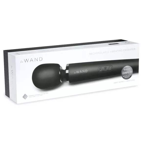 Le Wand Petite - exklusiver, wiederaufladbarer Massagevibrator (schwarz)