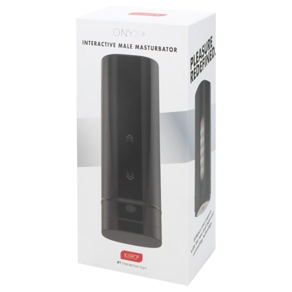 Kiiroo Onyx+ - Interaktiver Masturbator (Schwarz)