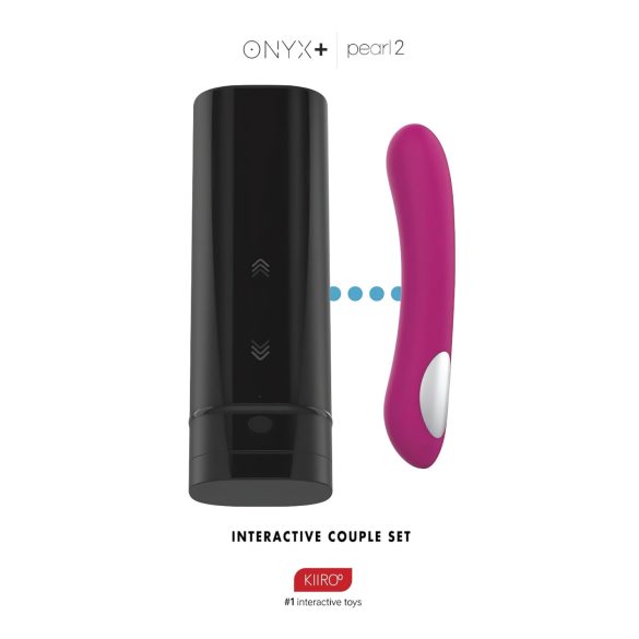 Kiiroo Onyx+ und Pearl 2 - Paarset Masturbator und Vibrator