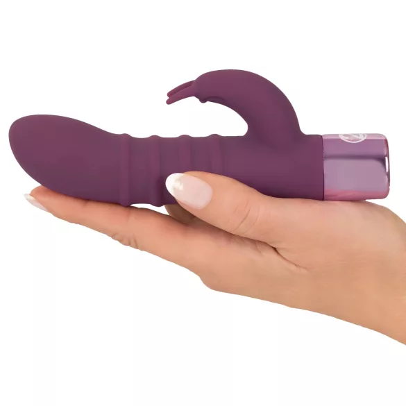 Rabbit Vibe - Akkus G-Punkt Vibrator mit Klitorisstimulator (Lila)