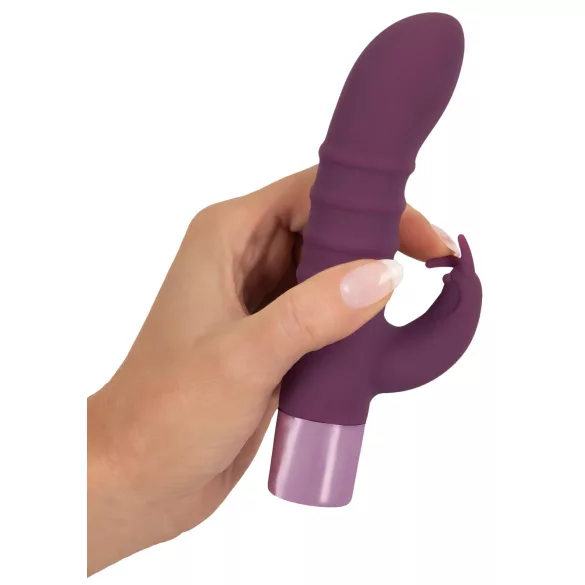 Rabbit Vibe - Akkus G-Punkt Vibrator mit Klitorisstimulator (Lila)