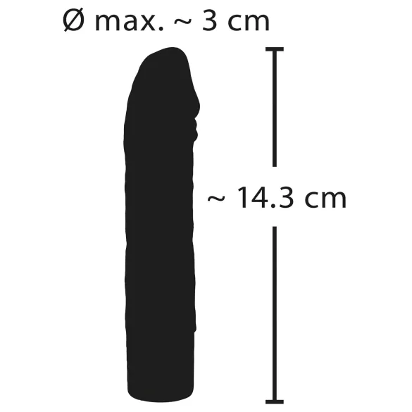 You2Toys Elegant Realistic - Akkuvibrator, wasserdicht (Lila)