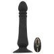Black Velvets - wiederaufladbarer, stoßender Analvibrator (schwarz)